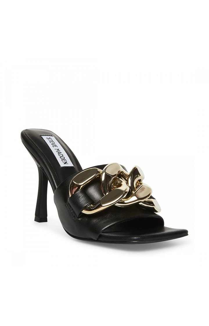 Jamilla Black Heel Sandals