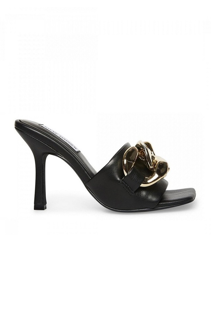 Jamilla Black Heel Sandals