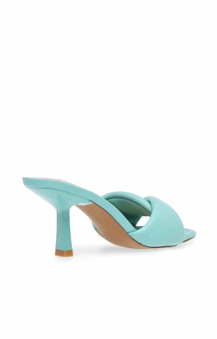 Thai Blue Heel Sandals