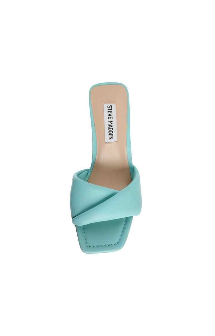 Thai Blue Heel Sandals