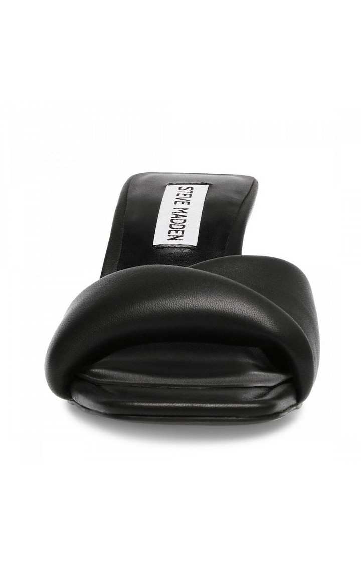 Thai Black Heel Sandals