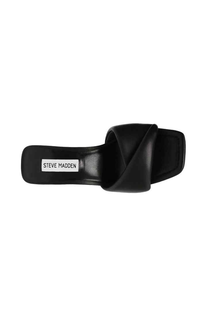 Thai Black Heel Sandals