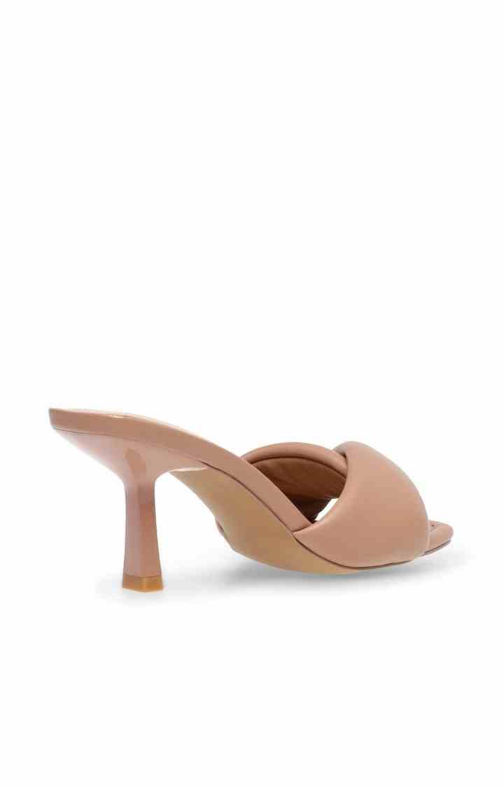 Thai Beige Heel Sandals
