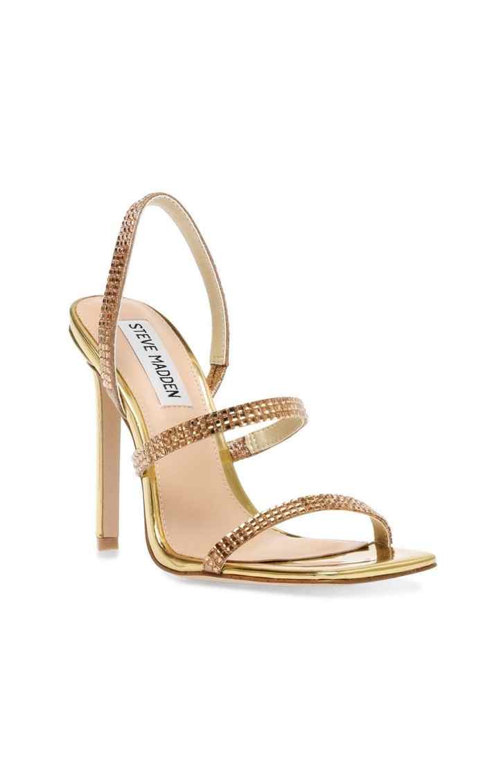 Grade-R Gold Heel Sandals