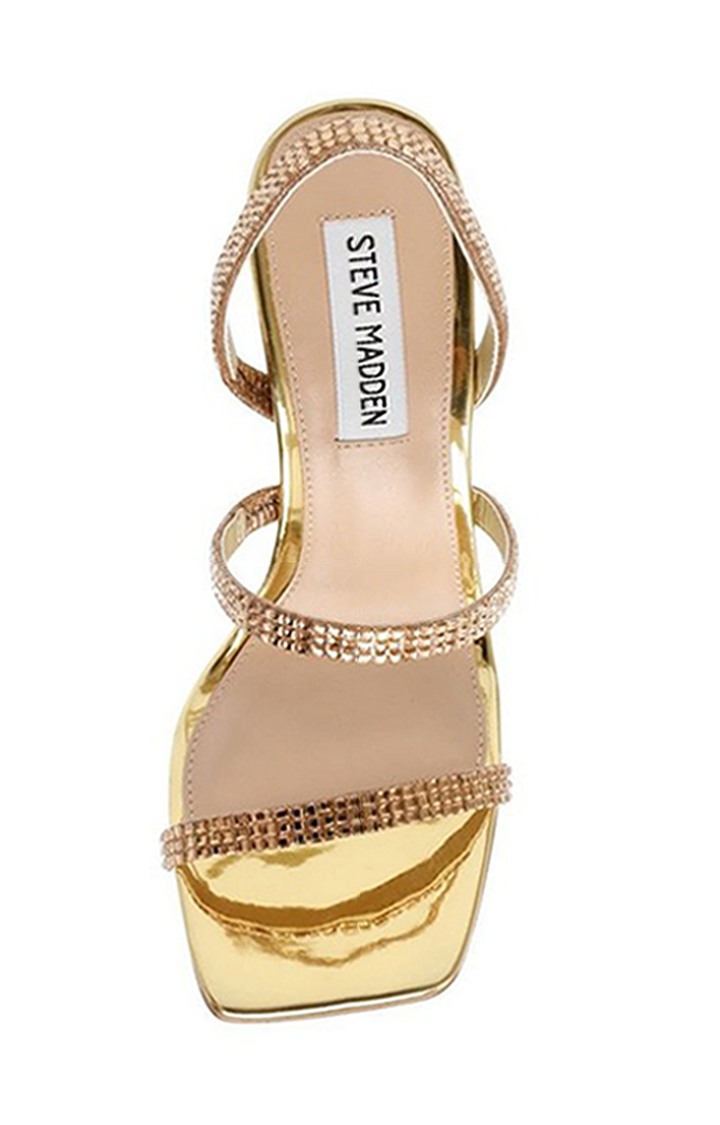 Grade-R Gold Heel Sandals