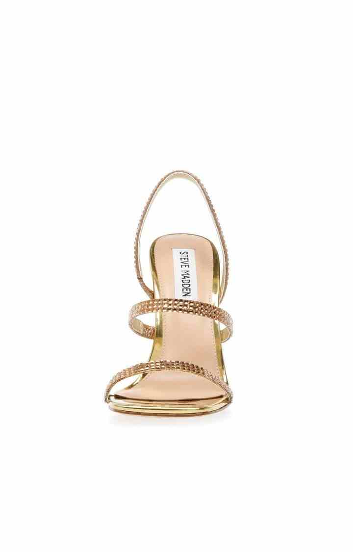 Grade-R Gold Heel Sandals