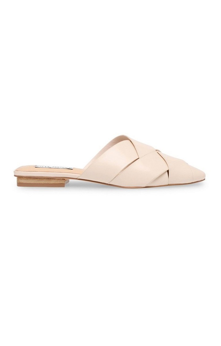 Gambit Beige Closed Flats & Ballerinas