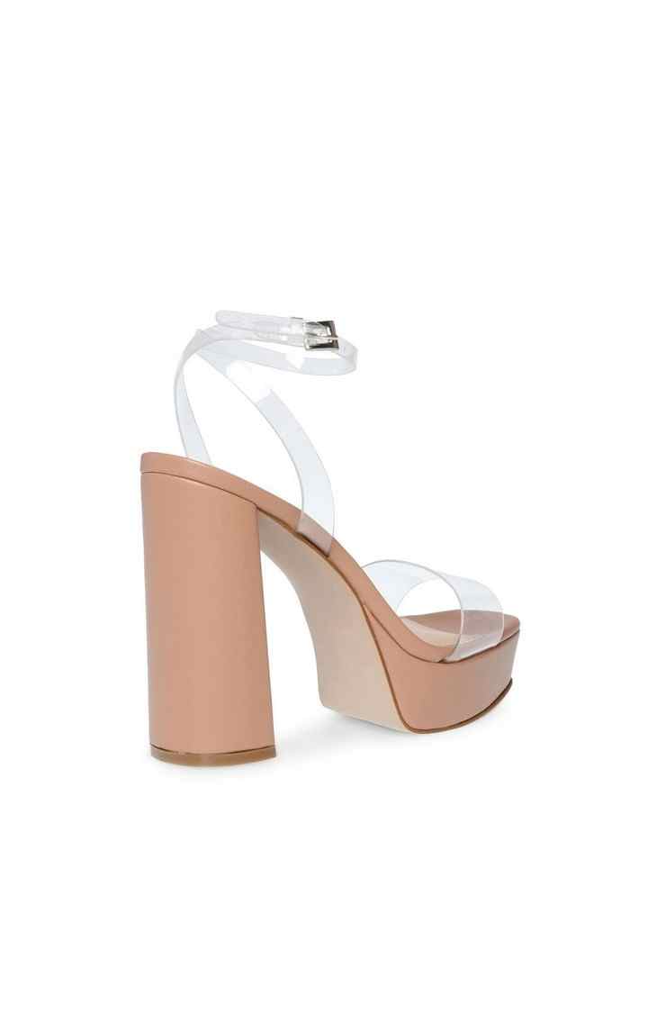 Lessa Transparent Heel Sandals