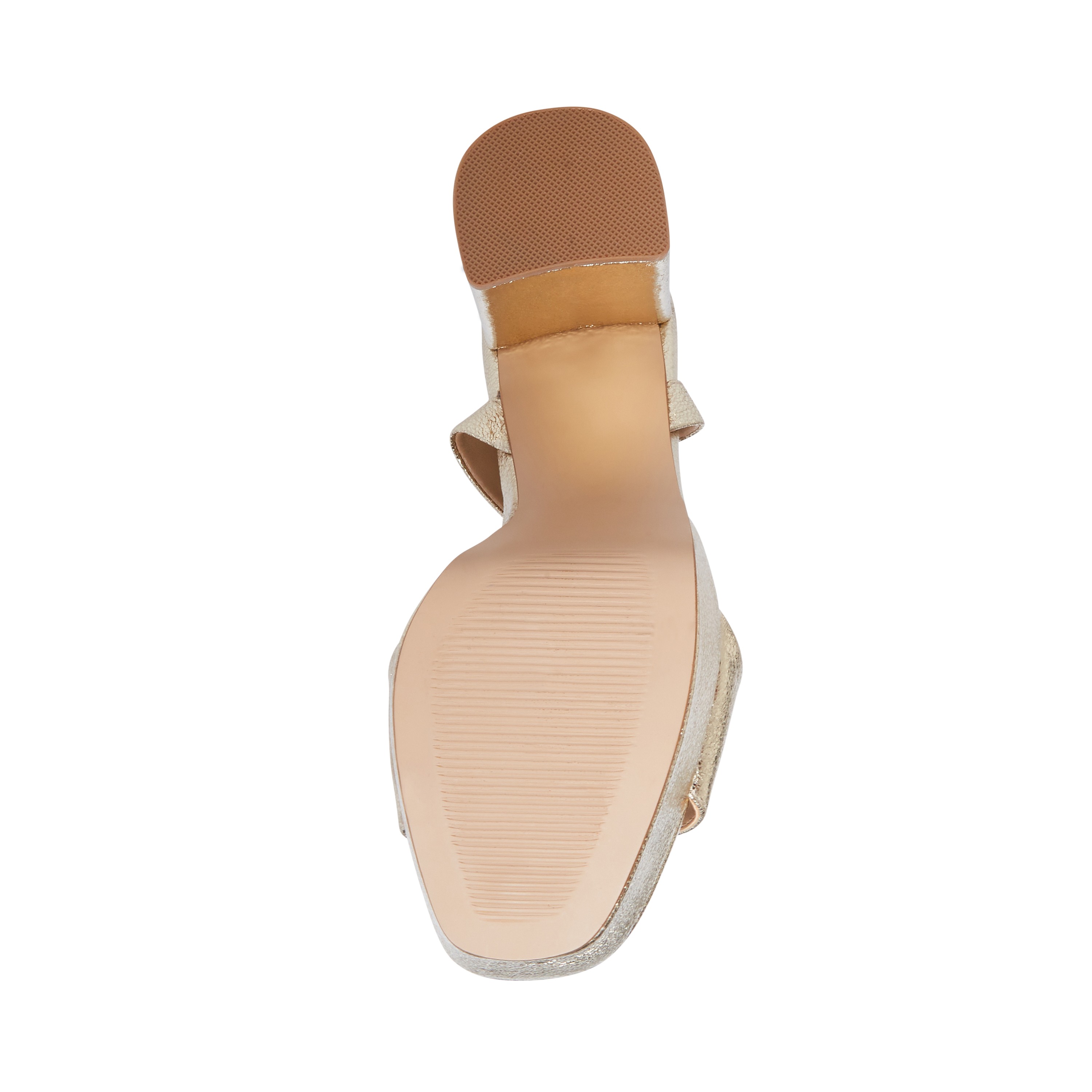 Lessa Gold Heels Sandals