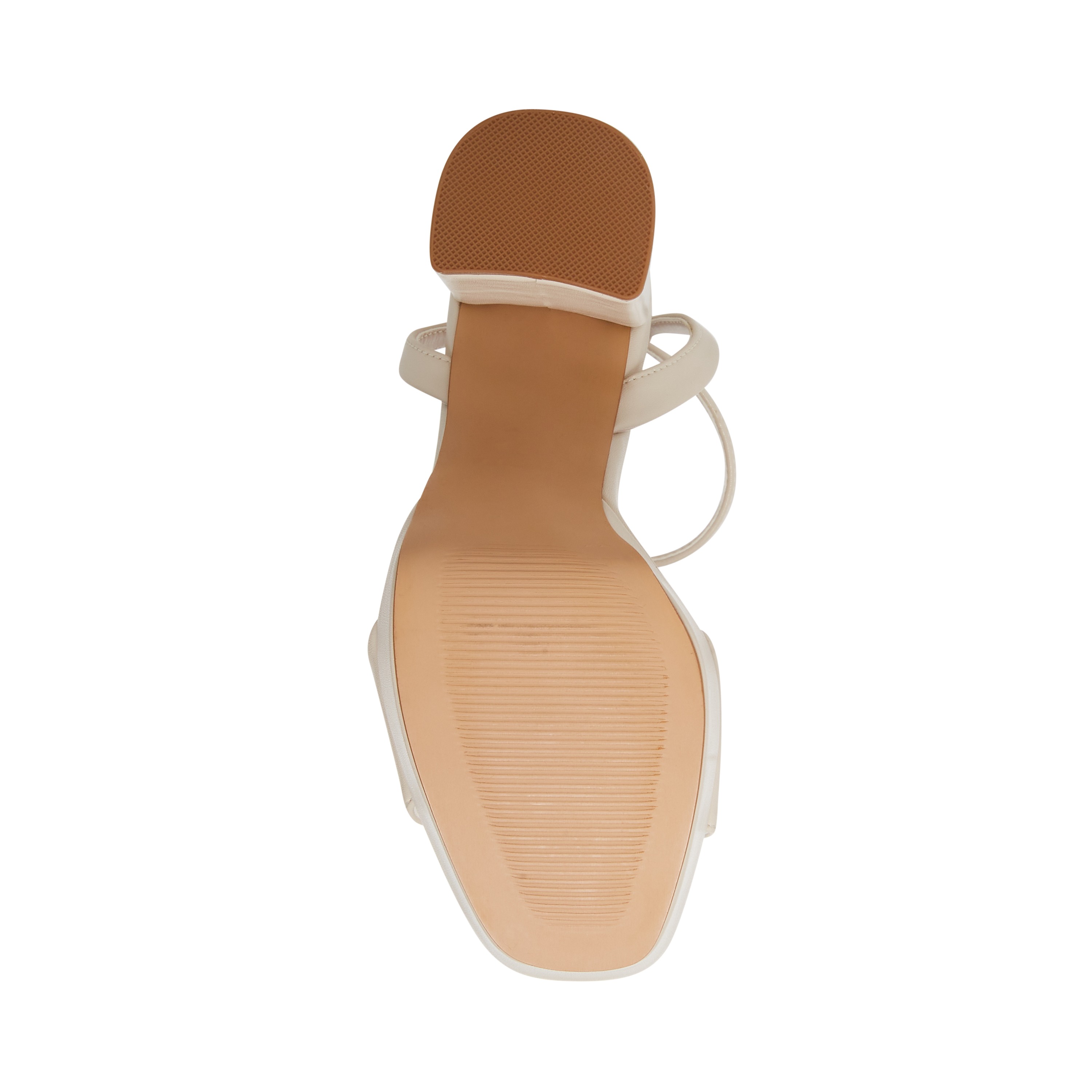 Lessa White Heels Sandals