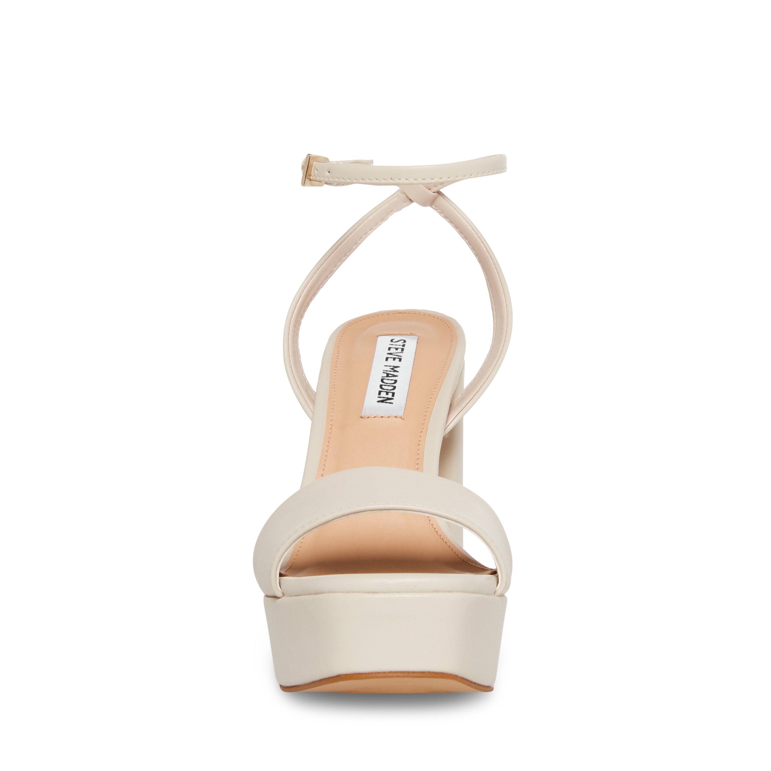 Lessa White Heels Sandals