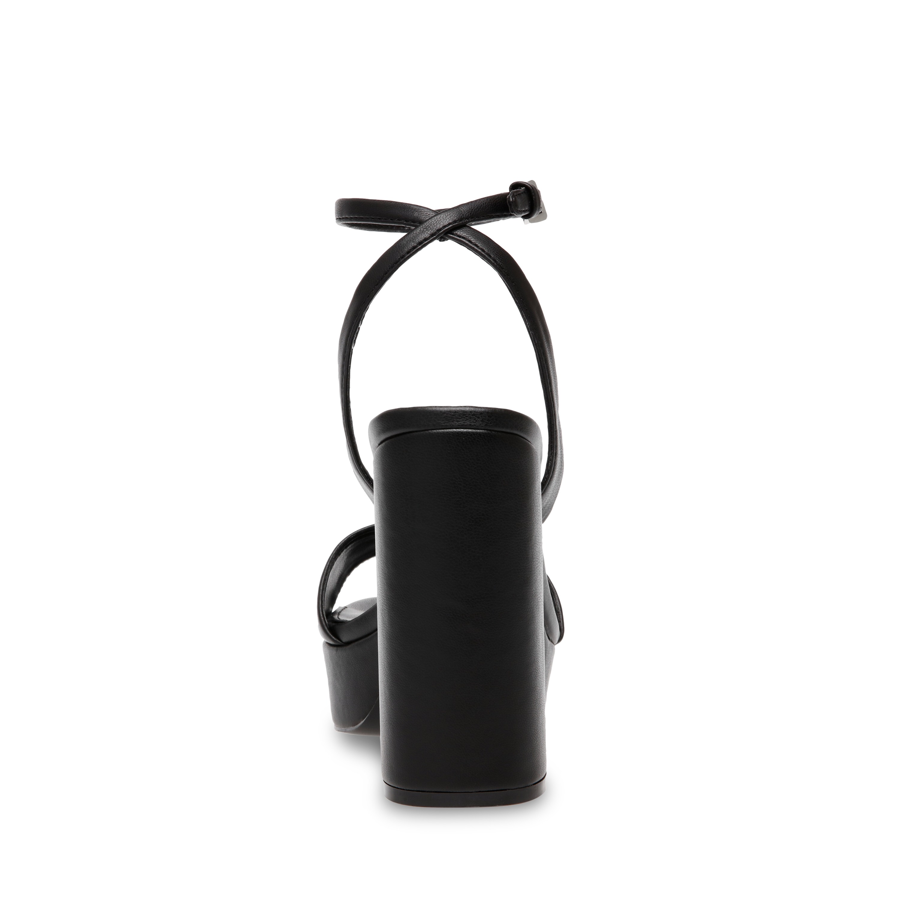 Lessa Black Heels Sandals