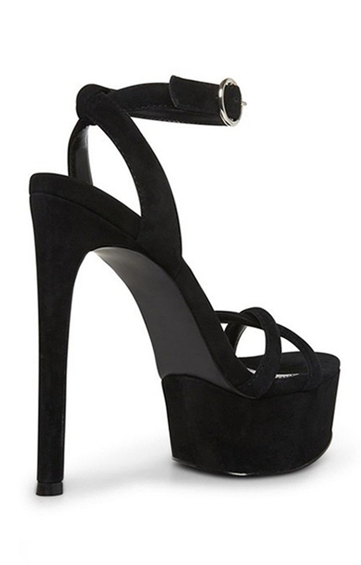 Marciana Black Heel Sandals