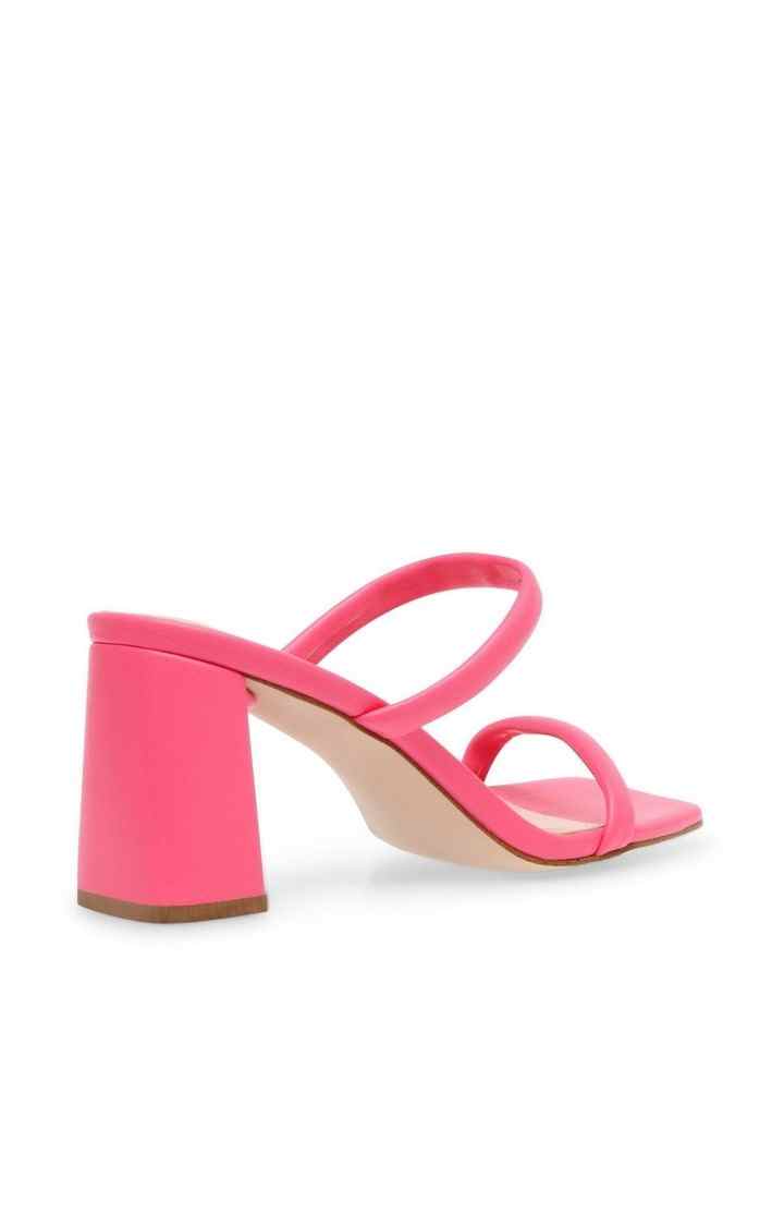 Lilah Pink Heel Sandals