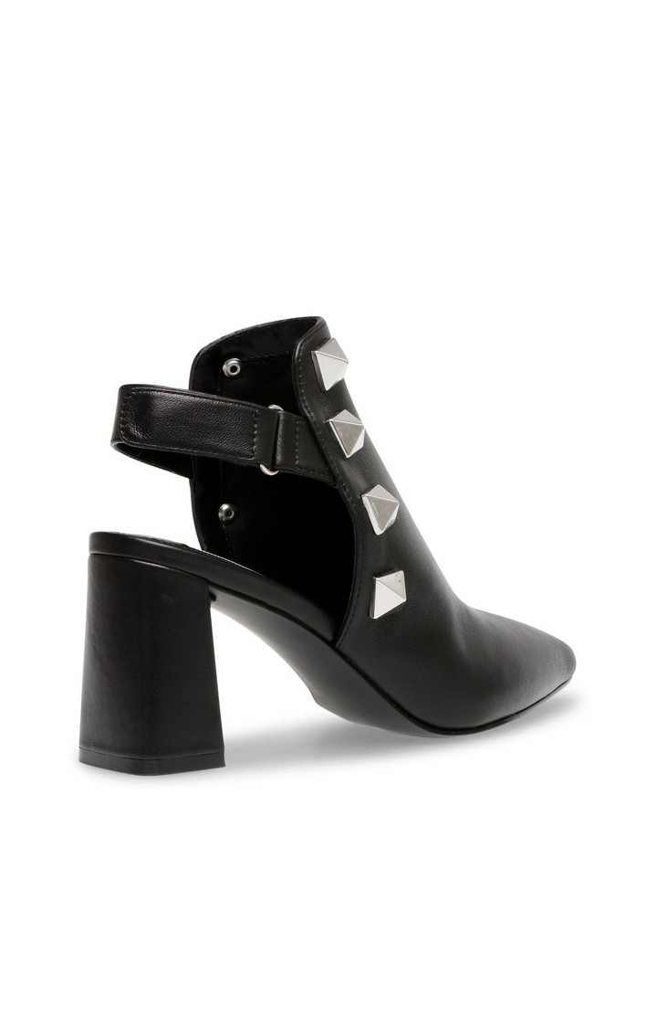 Lotta Black Heel Sandals