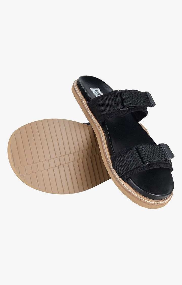 Lyftoff Black Sandals & Flip Flops