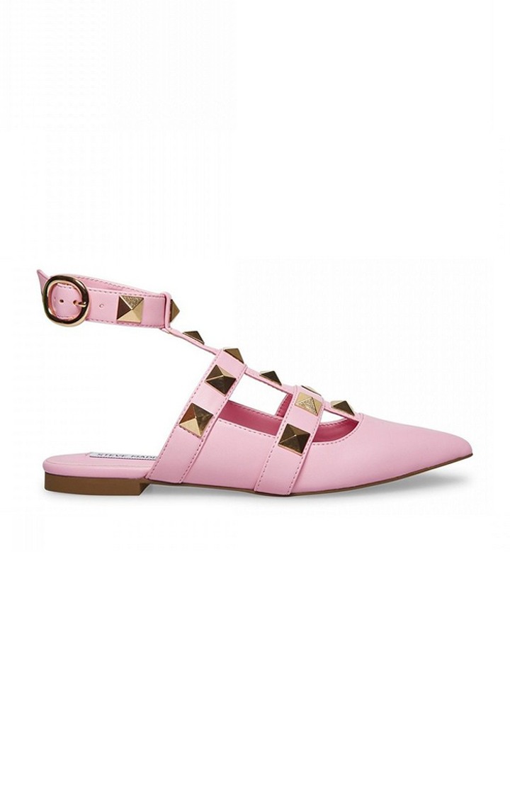 Florencia Pink Closed Flats & Ballerinas