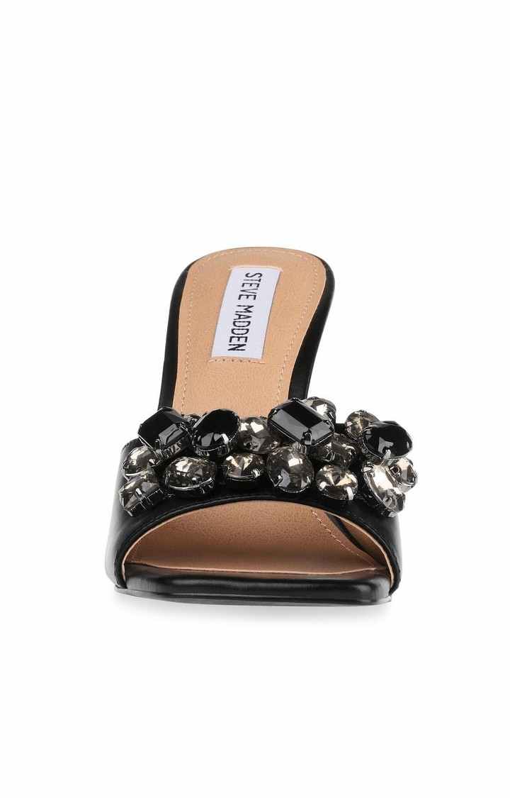 Signal-J Black Heel Sandals