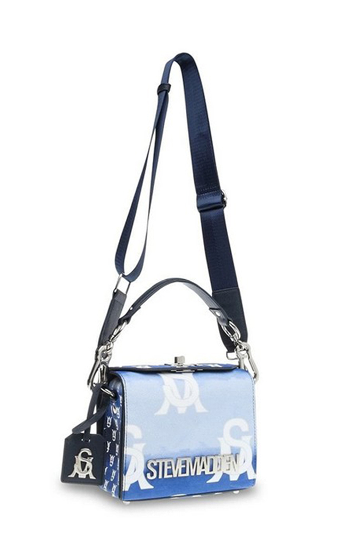 Bkrome Blue Handbags