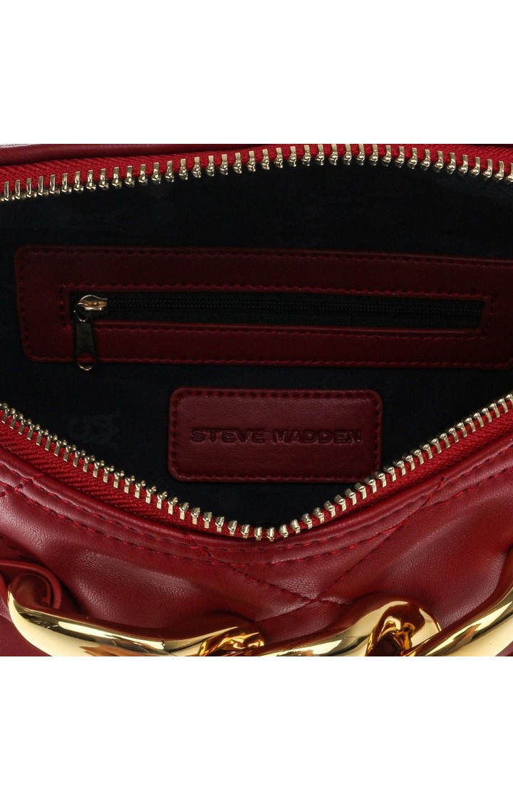 Bquilted Red Handbags