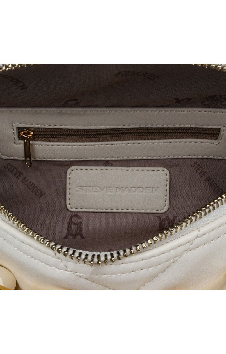 Bquilted White Handbags