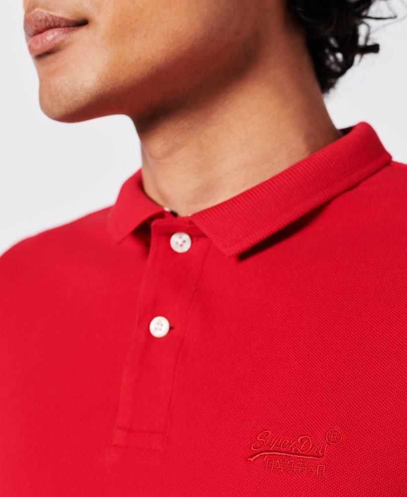 ORGANIC COTTON ESSENTIAL CLASSIC PIQUE POLO SHIRT