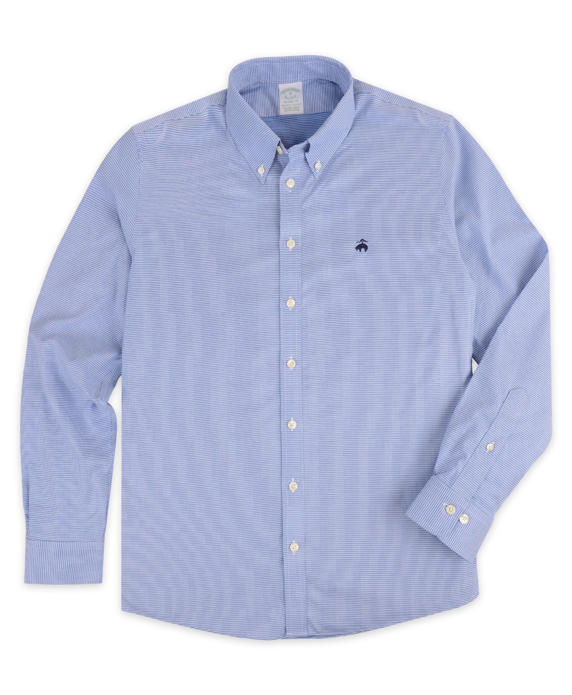 Brooks Brothers | Slim Fitted Non Iron Dobby Structure Sport Shirt