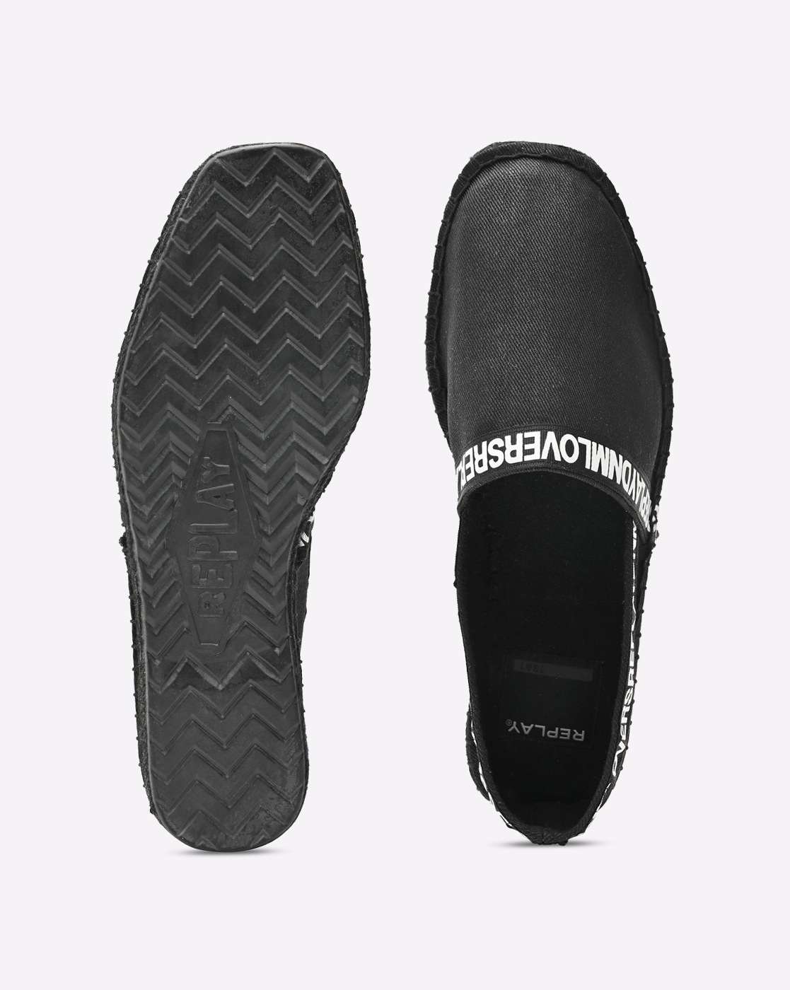 BLACK CAUSAL SHOES