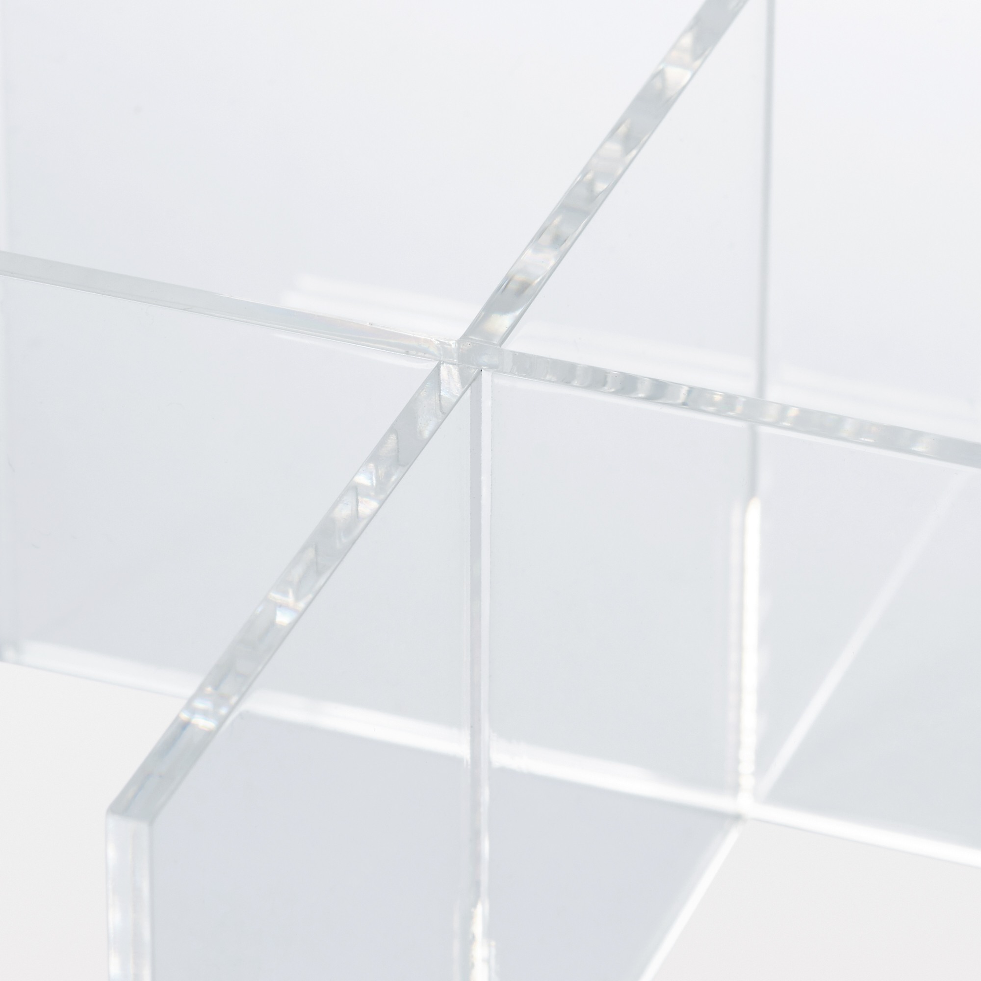 MUJI | Stackable acrylic box partition 1