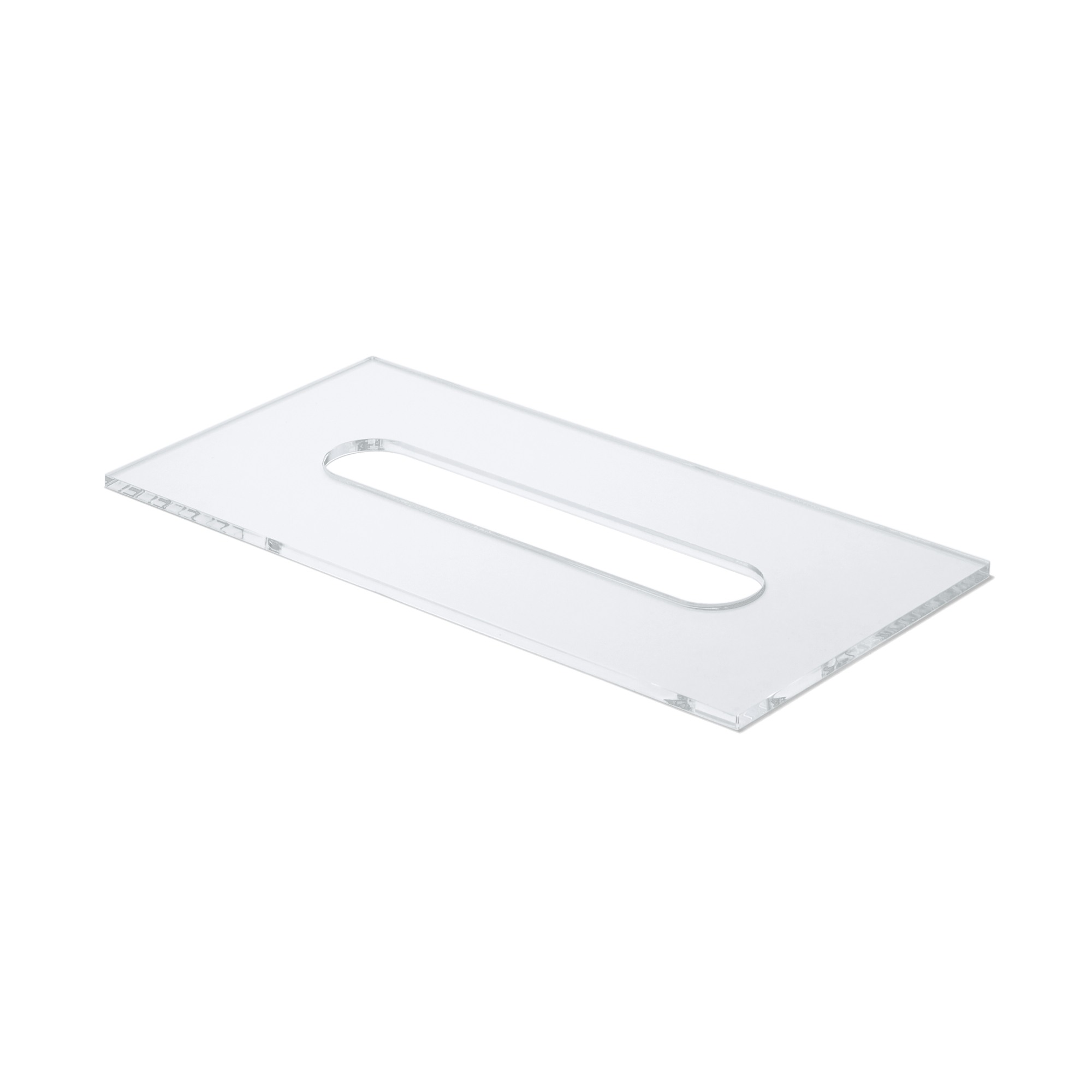 MUJI | Stackable acrylic box cover for tissues
