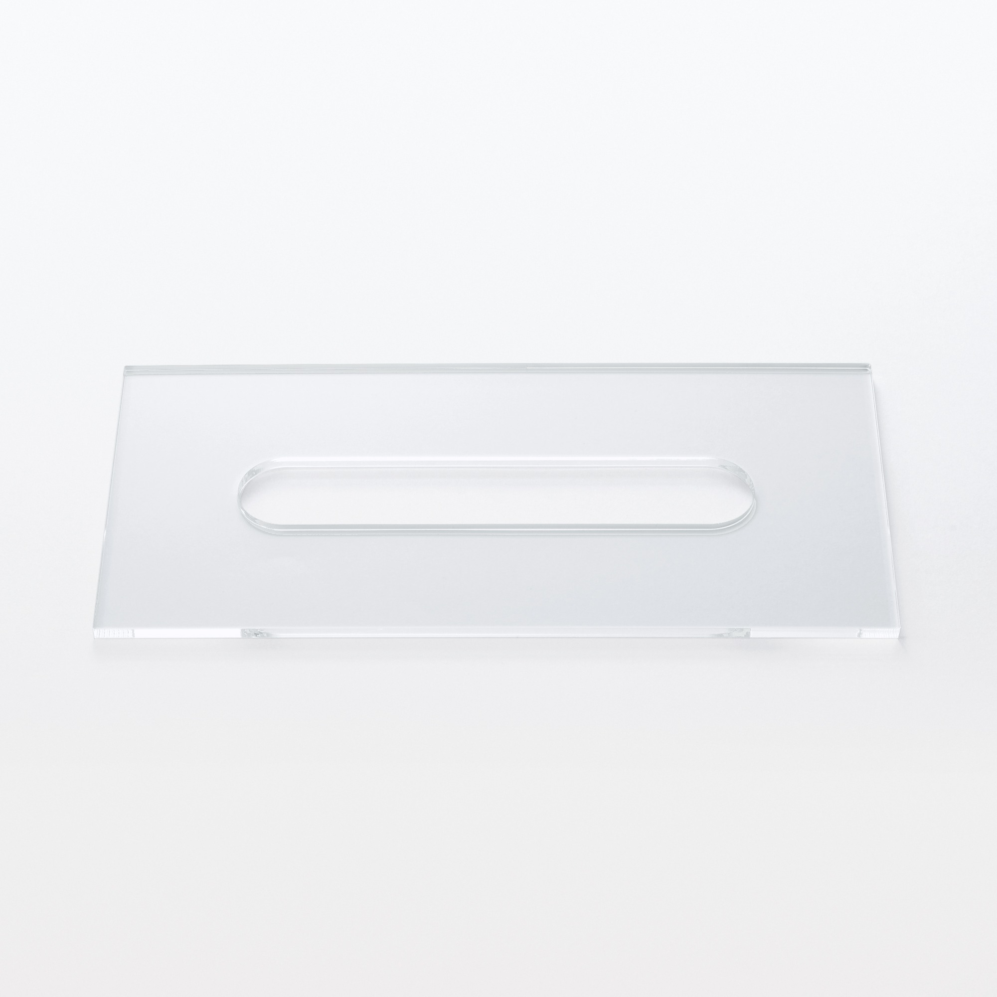 MUJI | Stackable acrylic box cover for tissues