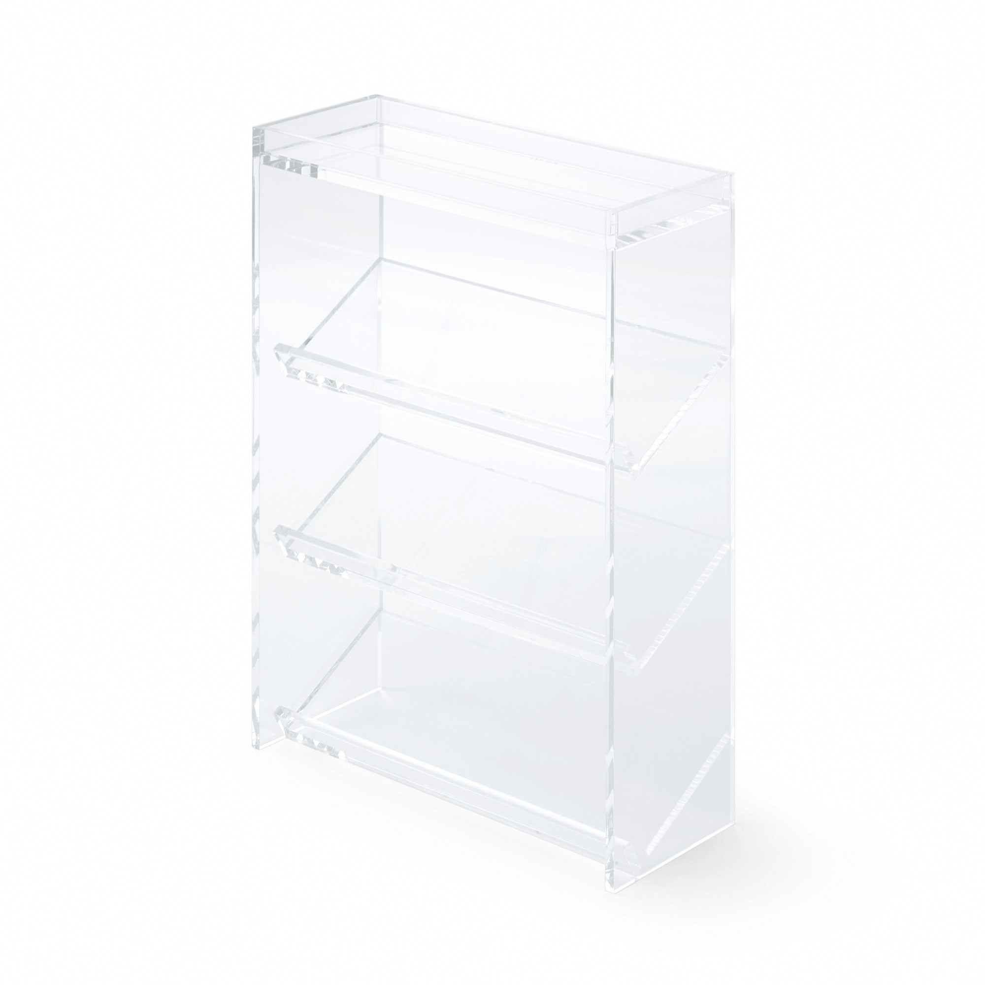 MUJI | Acrylic storage 3 compartments