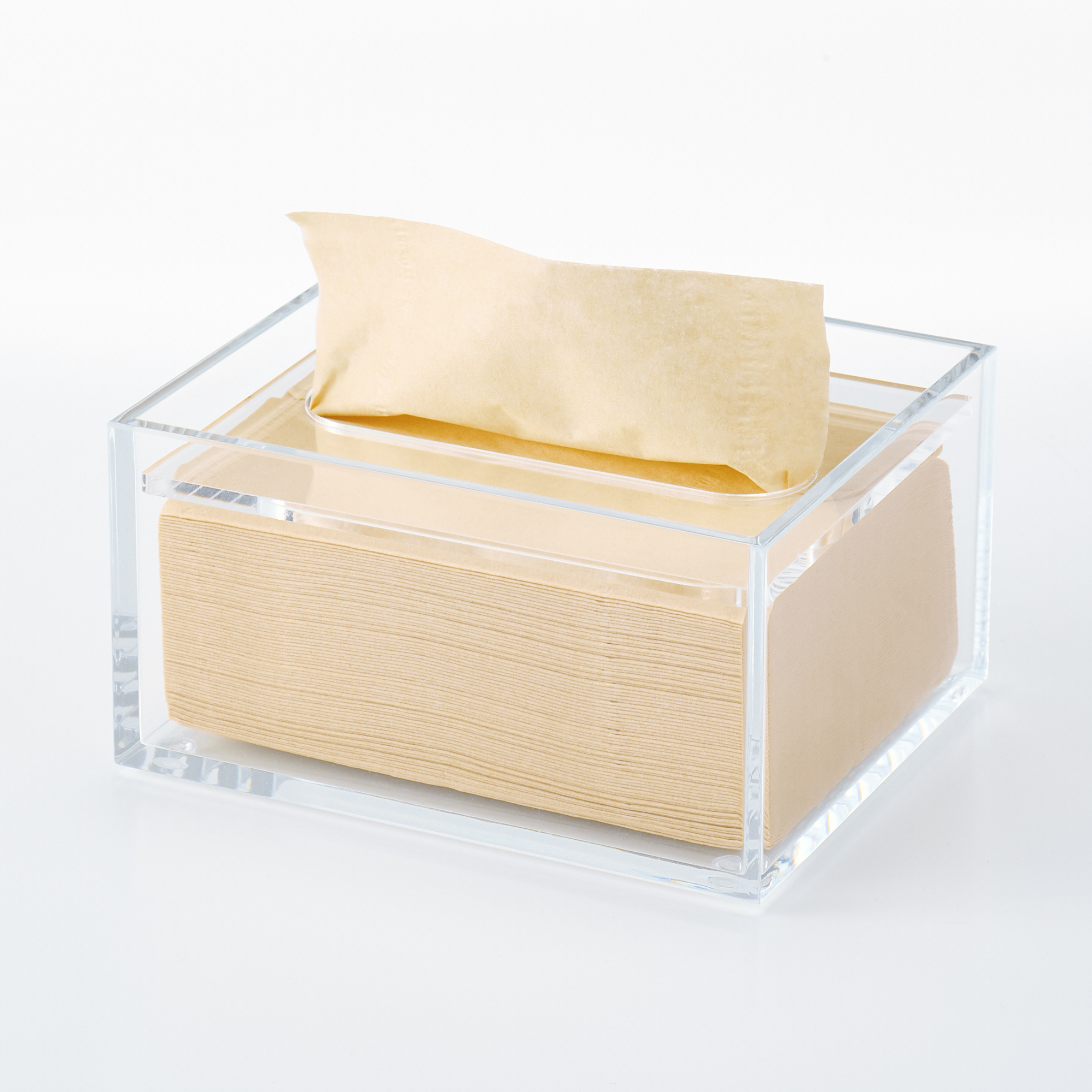 Acrylic tabletop item Tissue box