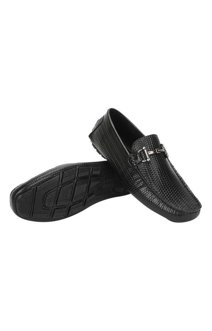 Sm-1174 Black Driver Loafers
