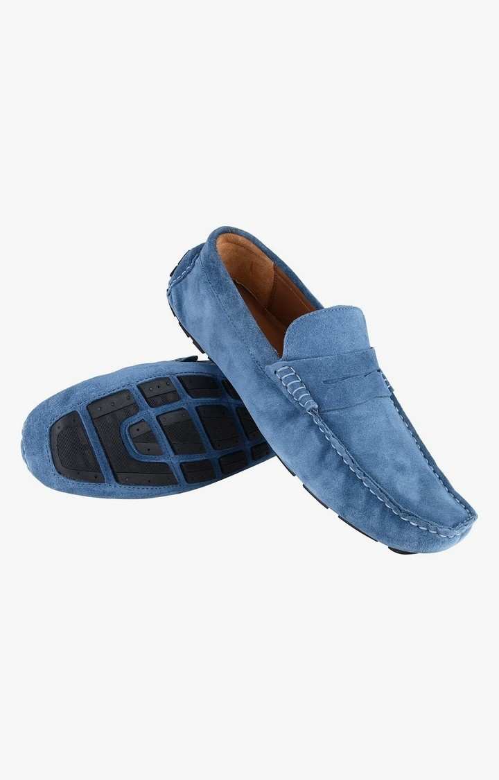 Sm-1182 Blue Driver Loafers
