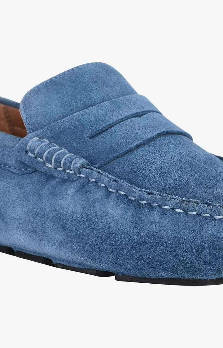Sm-1182 Blue Driver Loafers