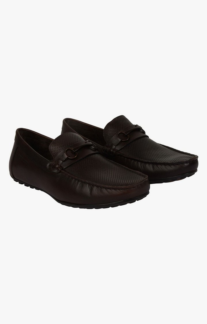 Sm-1184 Brown Driver Loafers