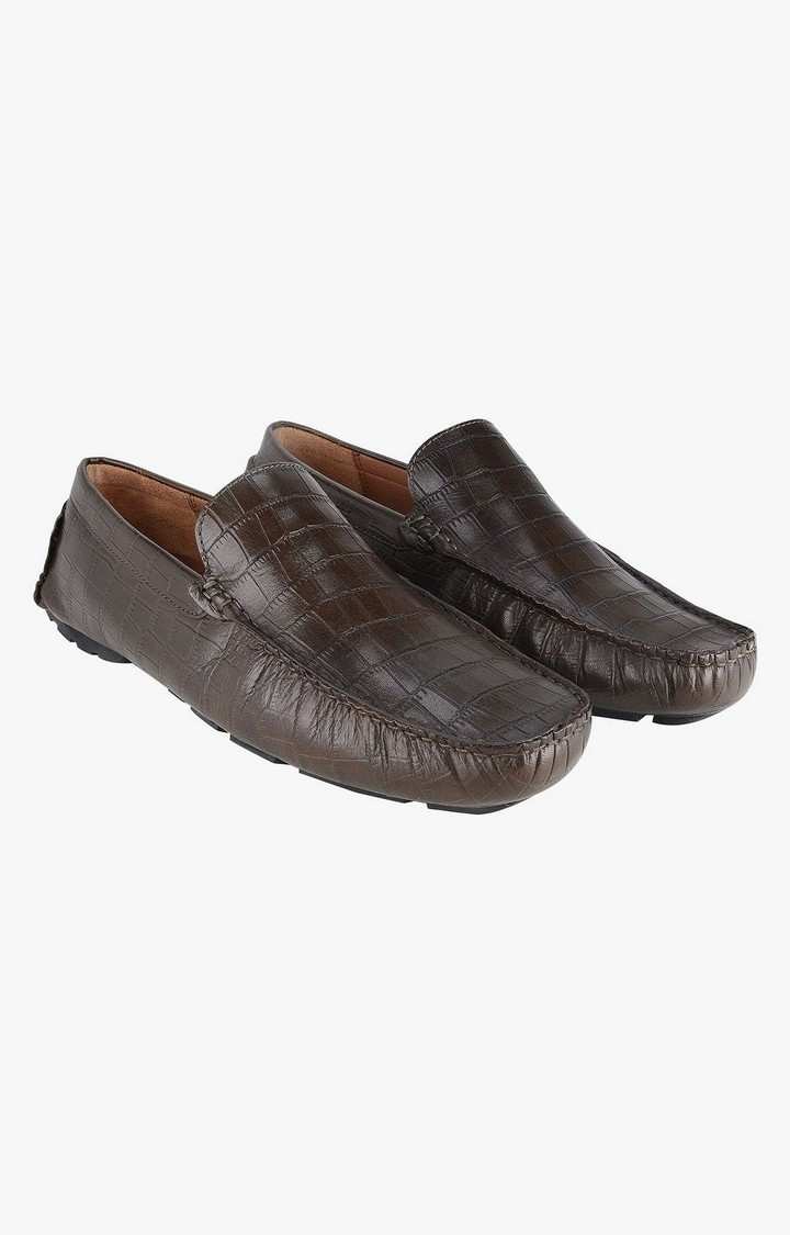 Sm-1186 Green Driver Loafers