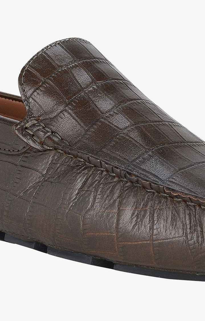 Sm-1186 Green Driver Loafers