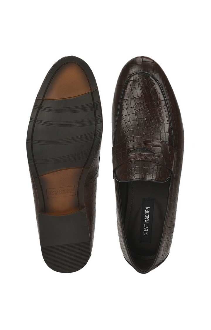 Sm-1194 Brown Tie-Ups & Dress Loafers