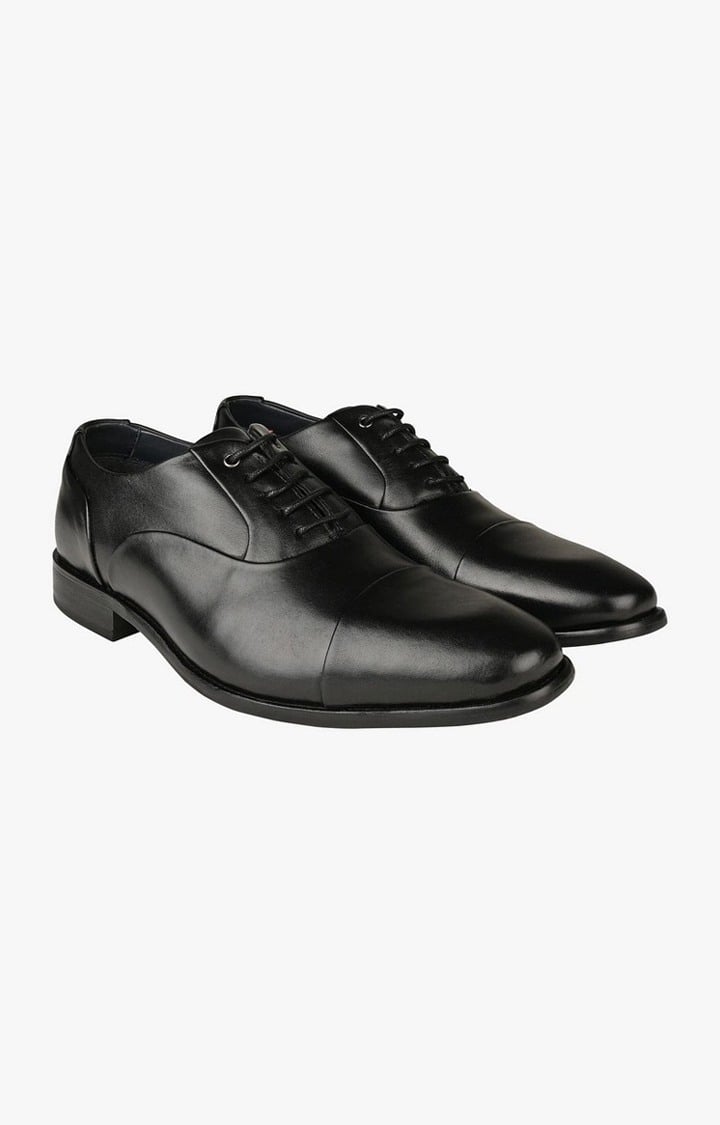Sm-Joaquin-1 Black Tie-Ups & Dress Loafers