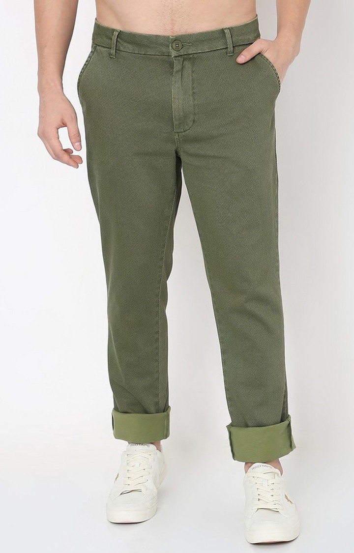 GAS | Men's Toki Chino Aop In Straight Trouser