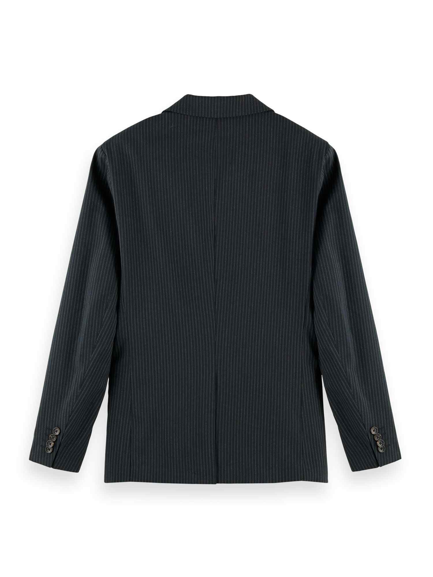 Classic single-breasted yd blazer in recycled polyester