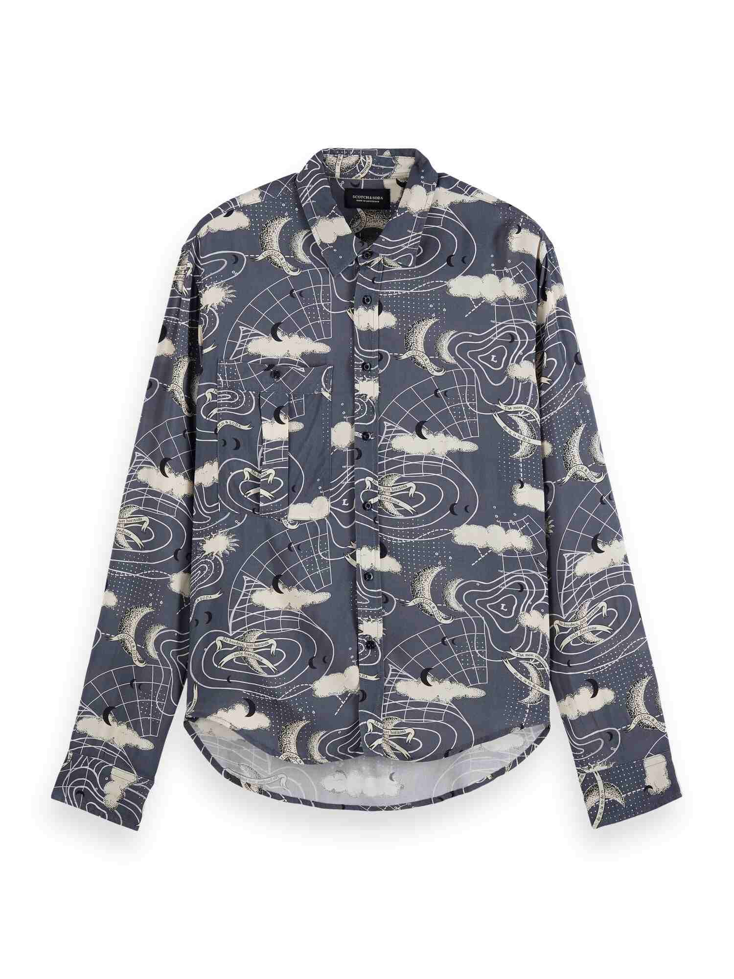 Amelia Earhart printed shirt in Ecovero™