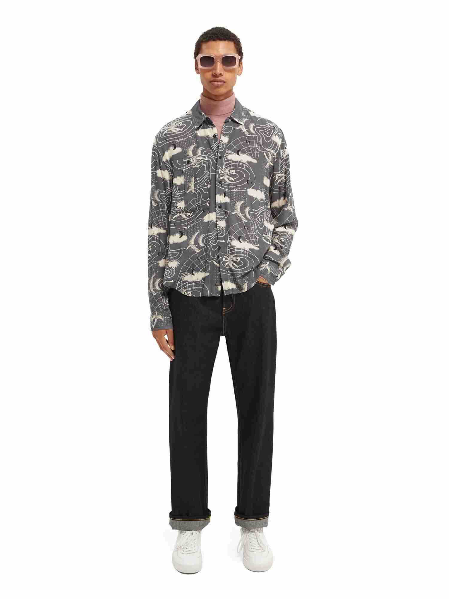 Amelia Earhart printed shirt in Ecovero™