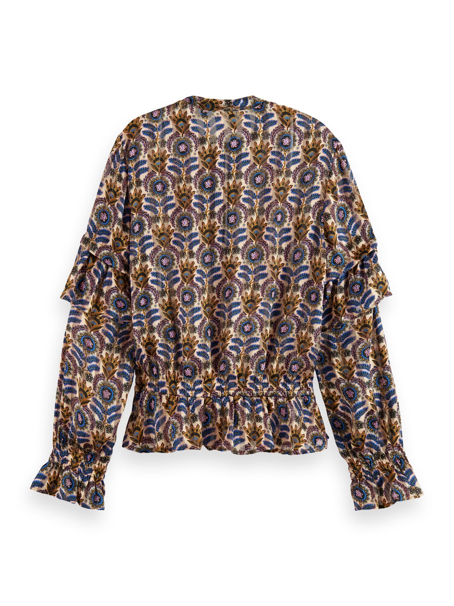 Scotch & Soda | Printed recycled Polyester top 2