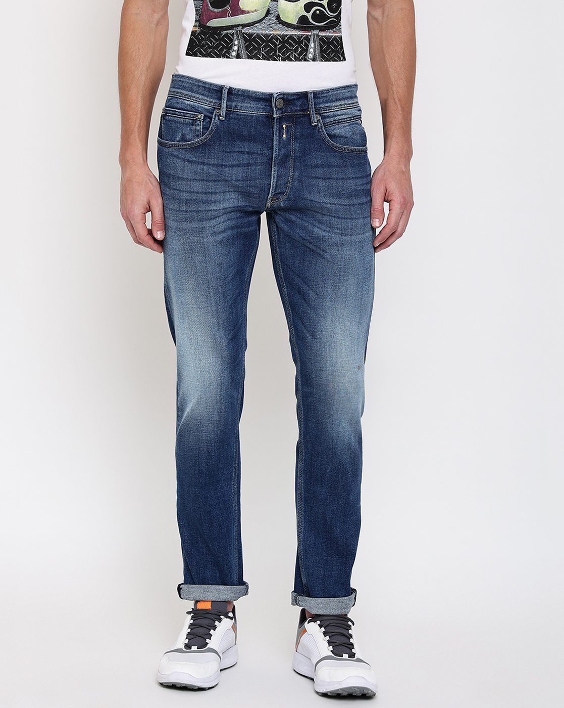 PANTS 11.5 OZ DEEP BLUE INDIGO STRETCH D