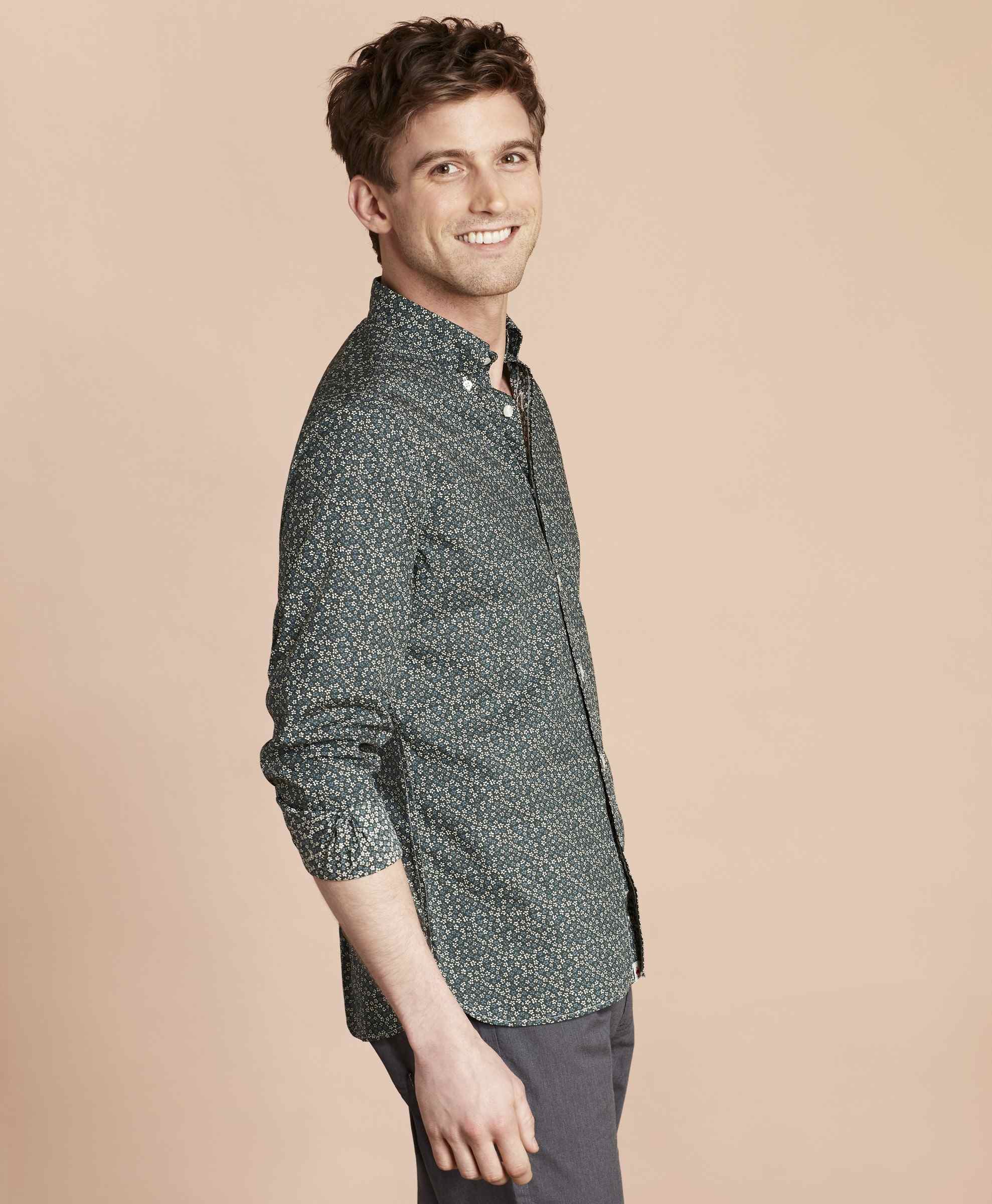 Brooks Brothers | Regent Regular-Fit Sport Shirt, Non-Iron Multi-Plaid