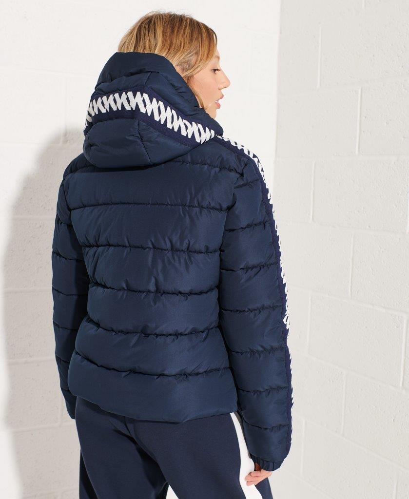 Superdry | Hooded Spirit Taped Puffer 4