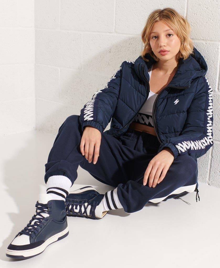 Superdry | Hooded Spirit Taped Puffer 0